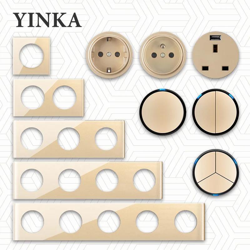 YINKA ȭ      DIY EU ,   USB  , CAT6 AC Ŀ,   ġ